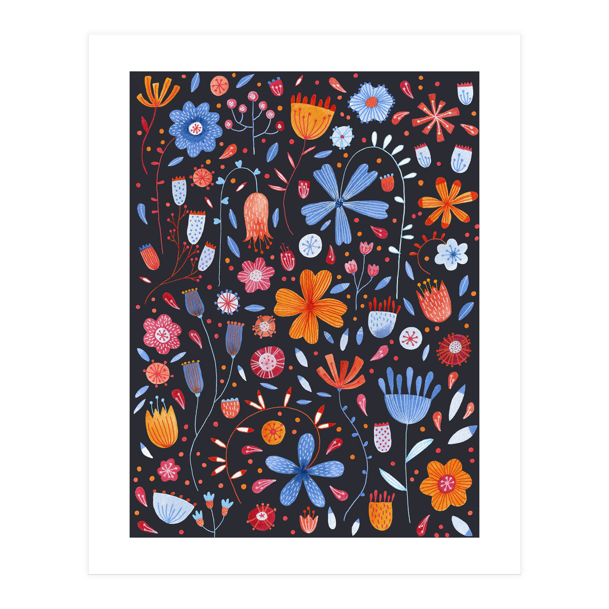 English Meadow Dark Smaller (Print Only)