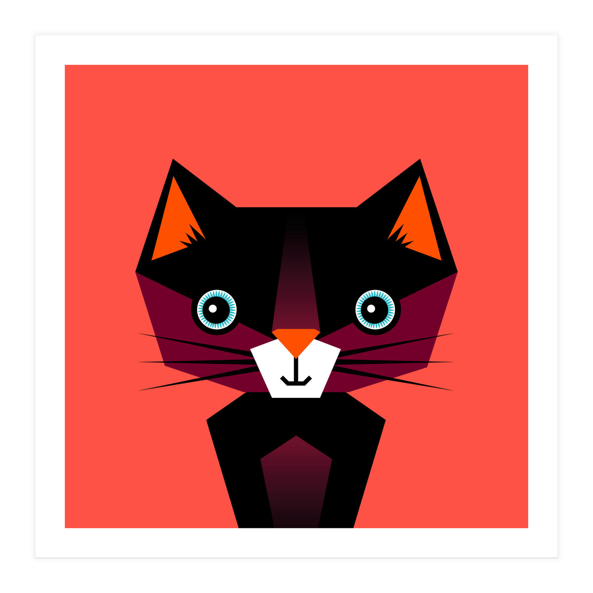 Kids Room Cat (Print Only)