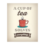 A Cup Of Tea Solves Everything (Print Only) thumbnail