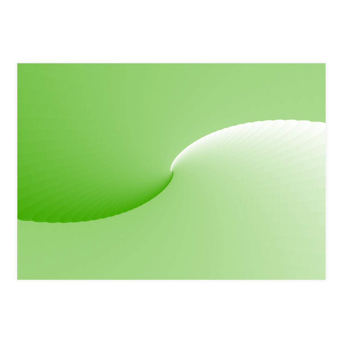 Green Abstract  (Print Only)