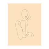 Female Line Art Drawing (Print Only) thumbnail