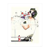 The Joker in the Bath, funny Bathroom Humour (Print Only) thumbnail