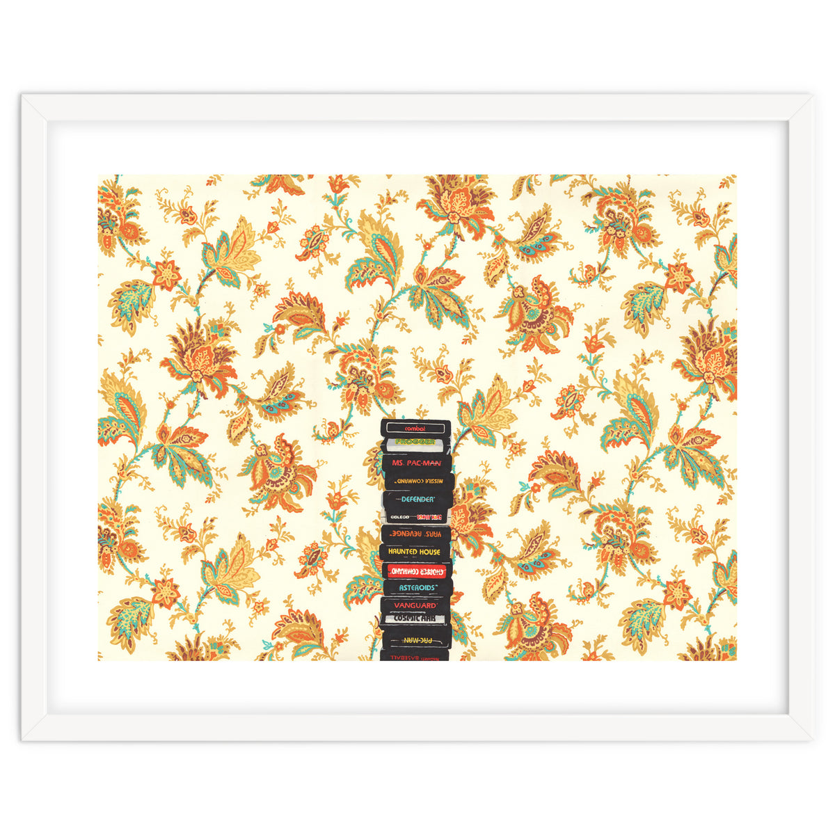 Atari & Flower Wallpaper