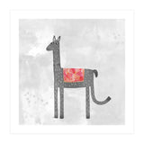 Llama With Fancy Blanket (Print Only) thumbnail