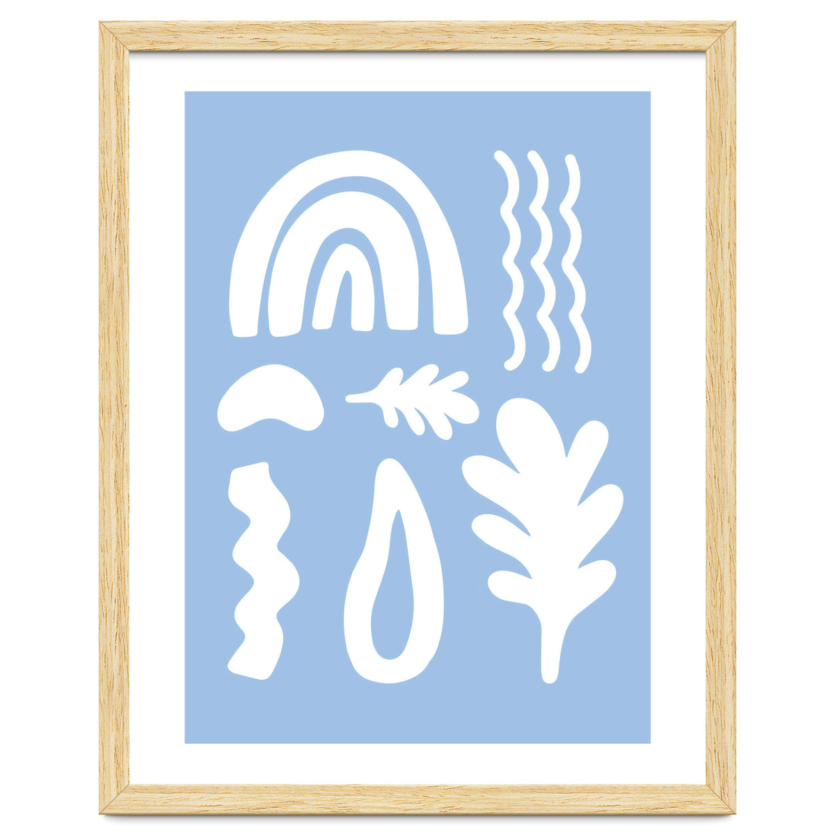 Abstract Happy Shapes