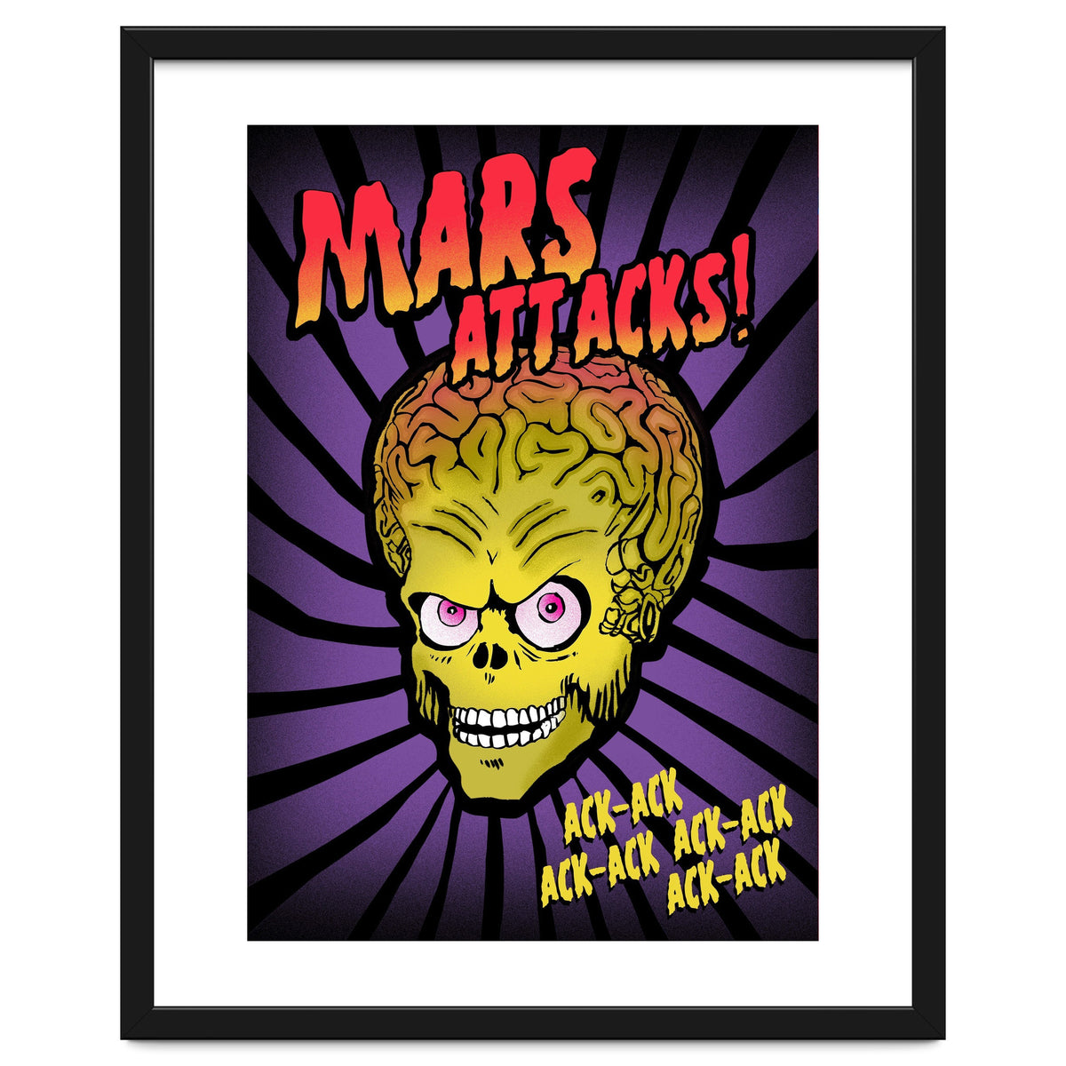 Mars Attacks movie poster
