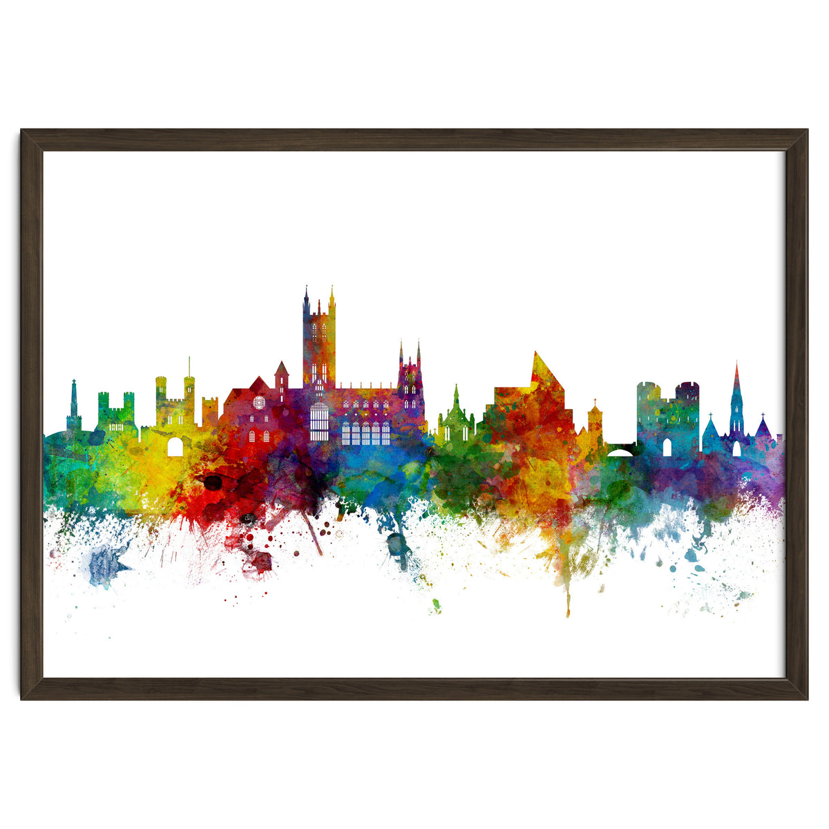 Canterbury England Skyline