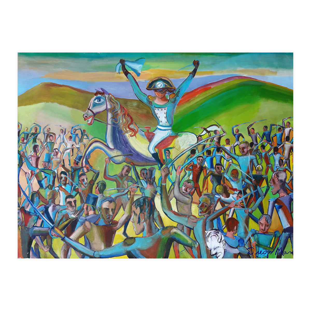 Batalla De Tucuman (Print Only)