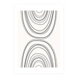 MINIMALIST ART - LINE ARCHES (Print Only) thumbnail