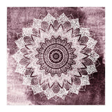 Bohochic Mandala In Burgundi (Print Only) thumbnail