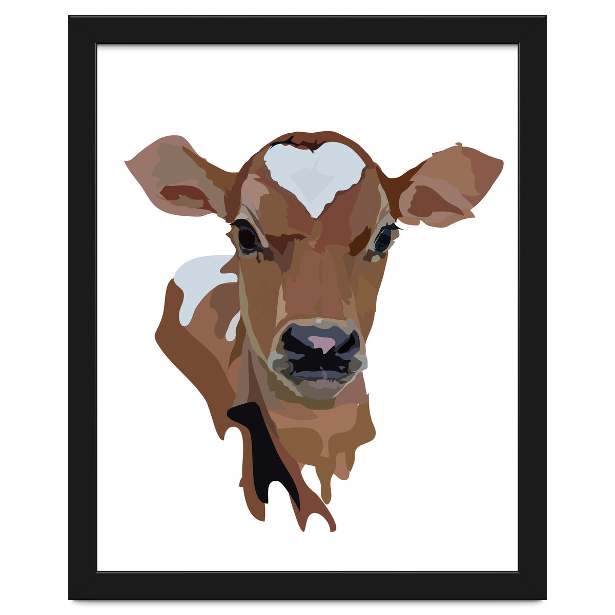 Cow with Heart