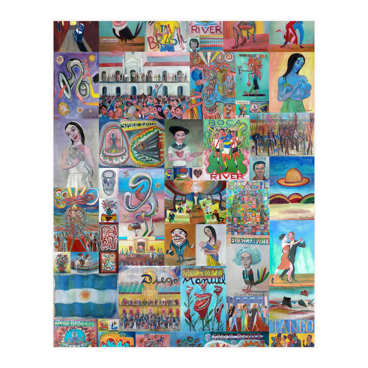 Expo Paintings 3 (Print Only)