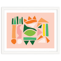 Watermelon Punch Abstract Art