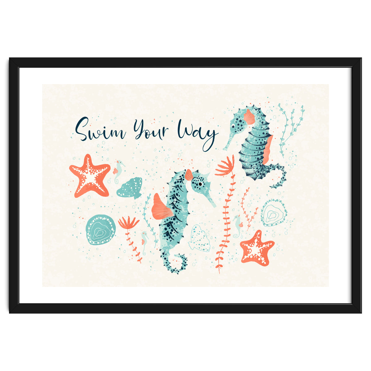 Swim Your Way Seahorse