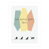 cat never gets lost (Print Only) thumbnail
