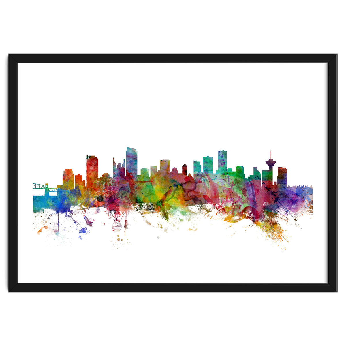 Vancouver Canada Skyline