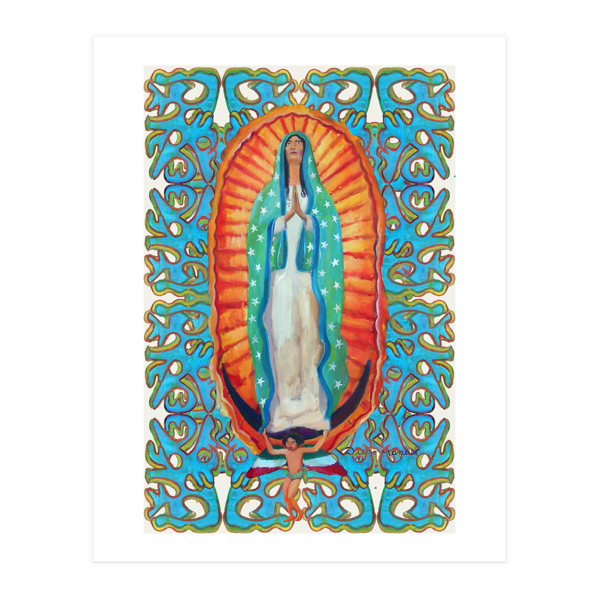 Virgen De Guadalupe 7 (Print Only)