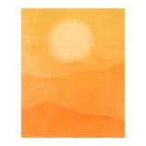Golden Afternoon Abstract (Print Only) thumbnail