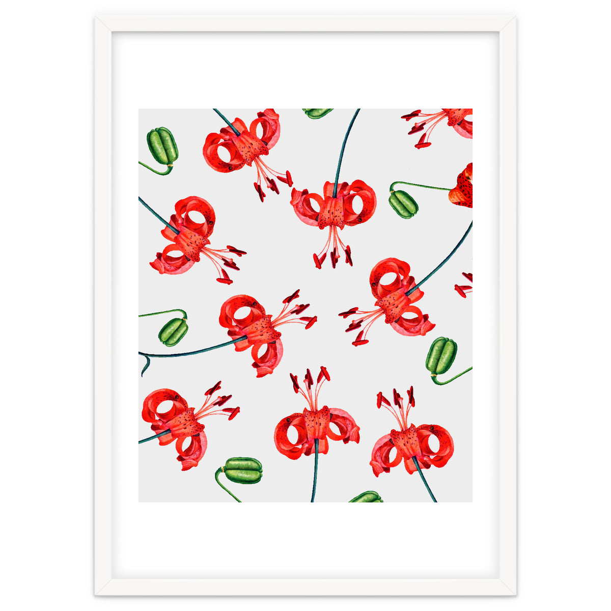 Exotic Floral Pattern