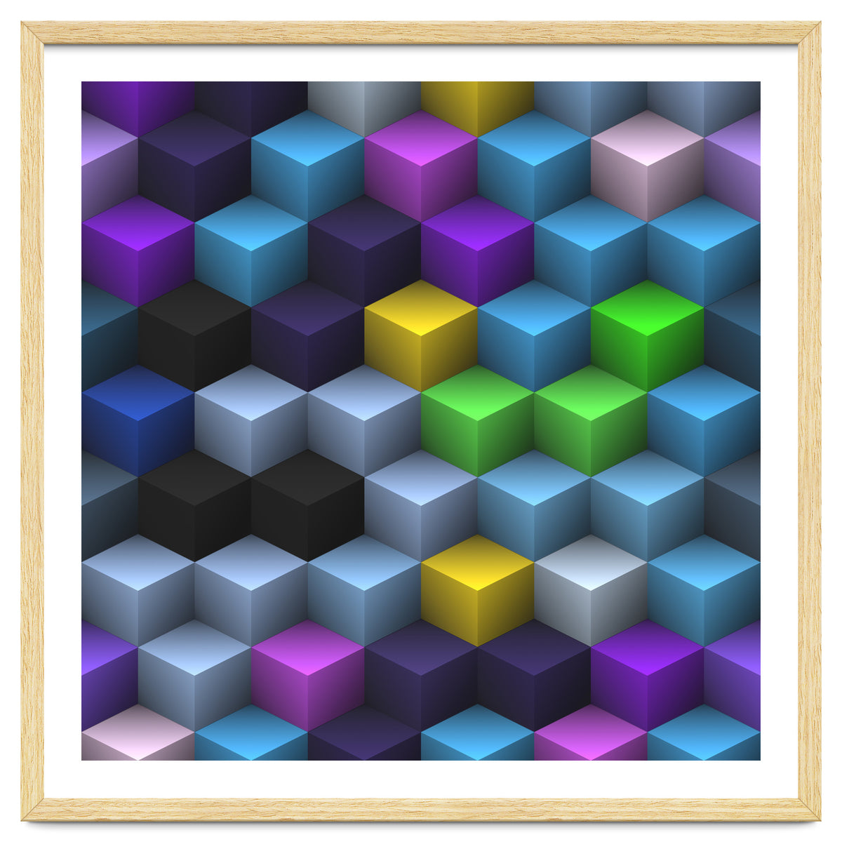 Isometric Cubes
