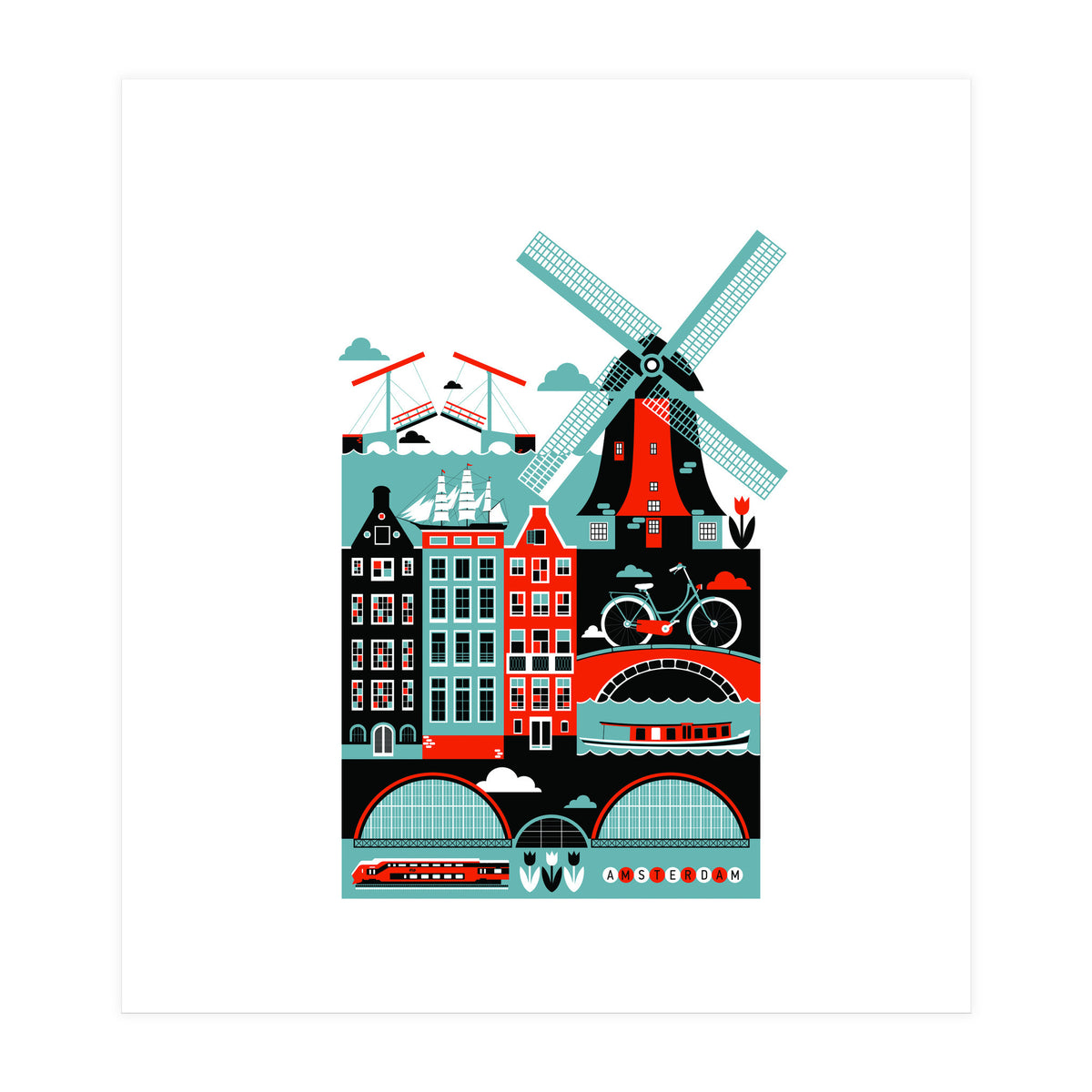 Amsterdam (Print Only)