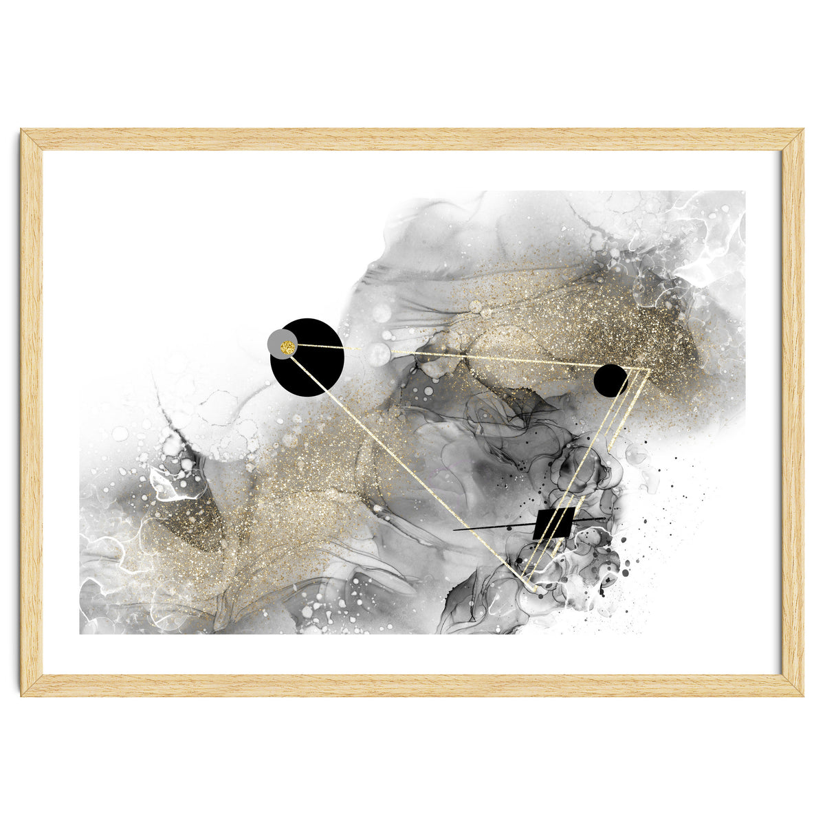 ALCOHOL INK Abstract galaxy