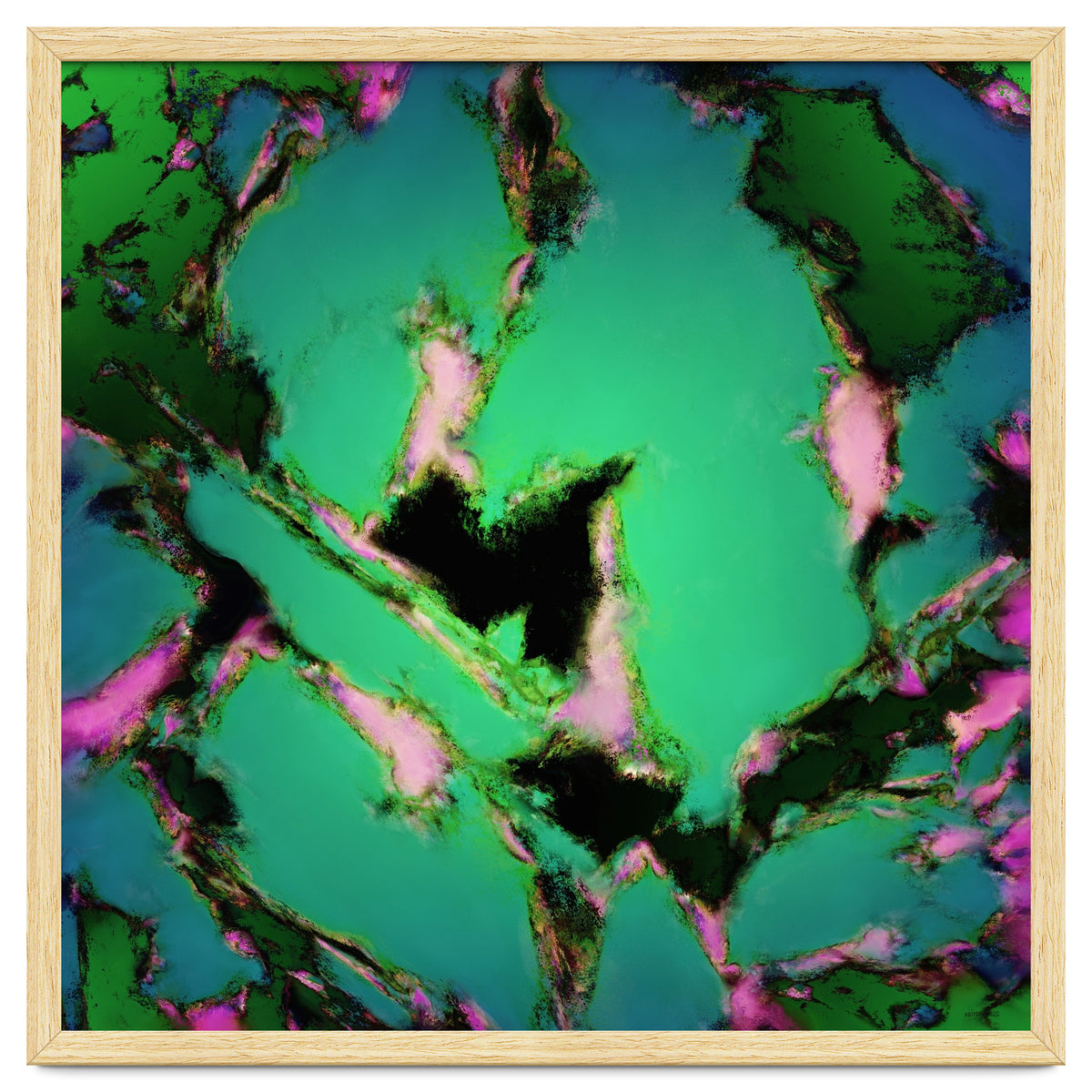 A Working Turquoise Engine