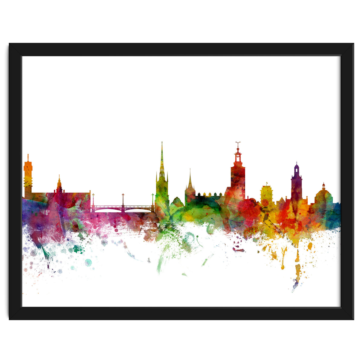 Stockholm Sweden Skyline