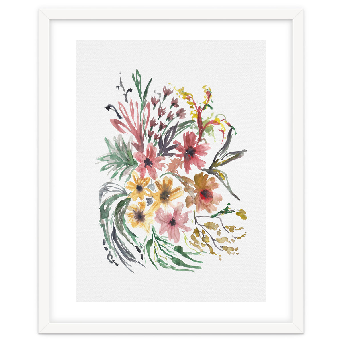 Earthy florals garden