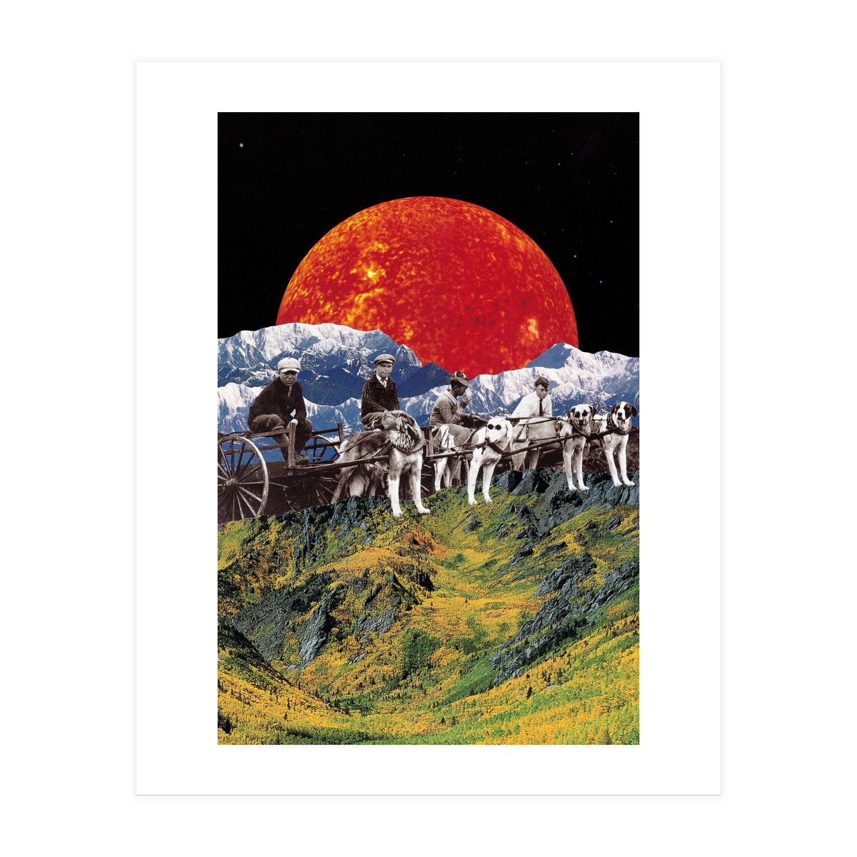 Downhill Racing Club (Print Only)