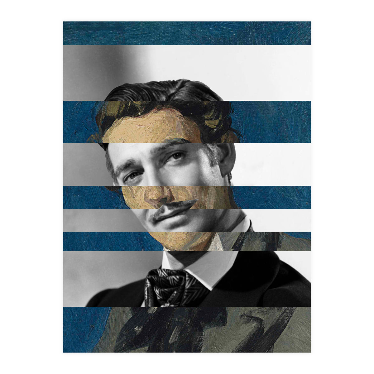 Picasso's Portrait Of Renart & Clark Gable (Print Only)