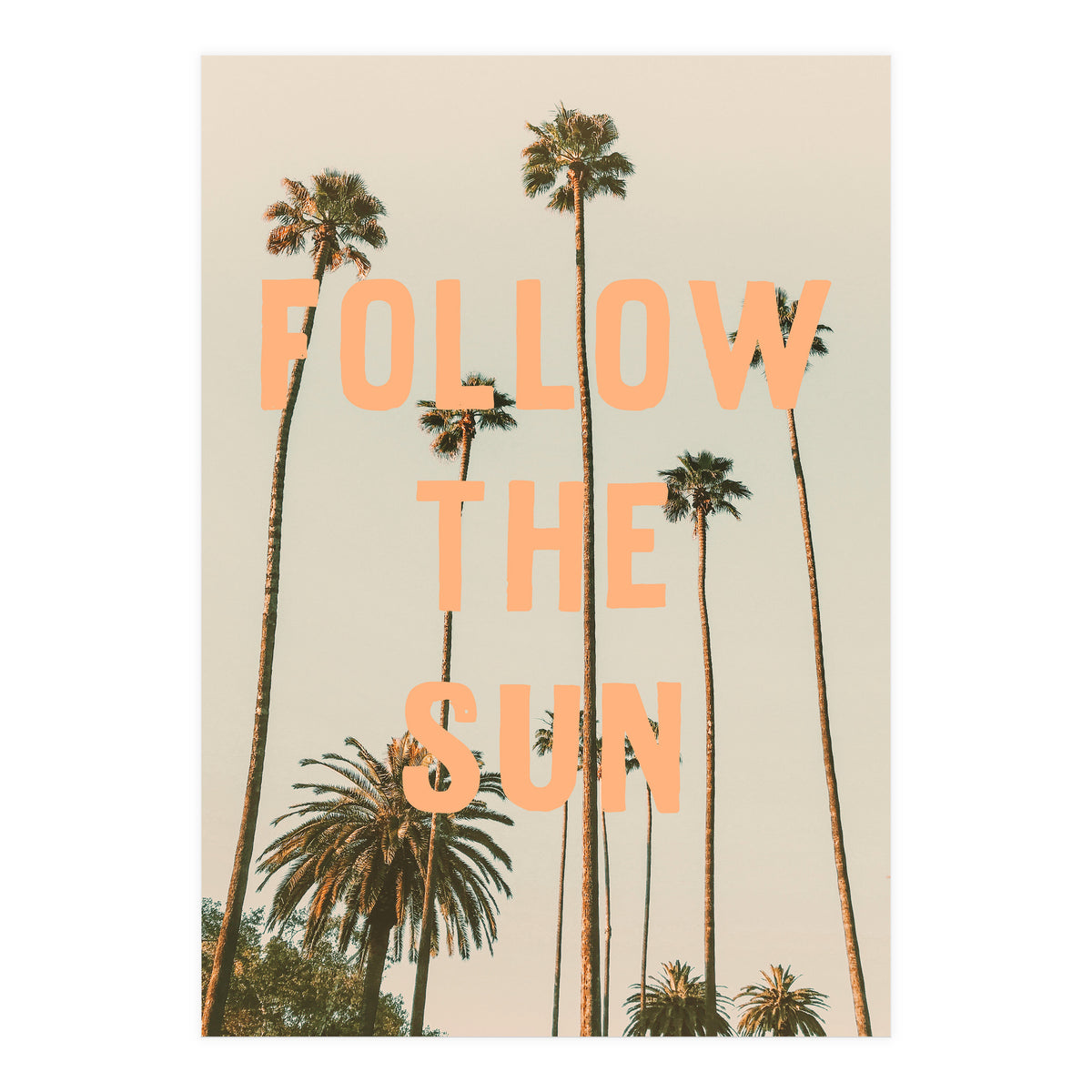 Follow The Sun (Print Only)