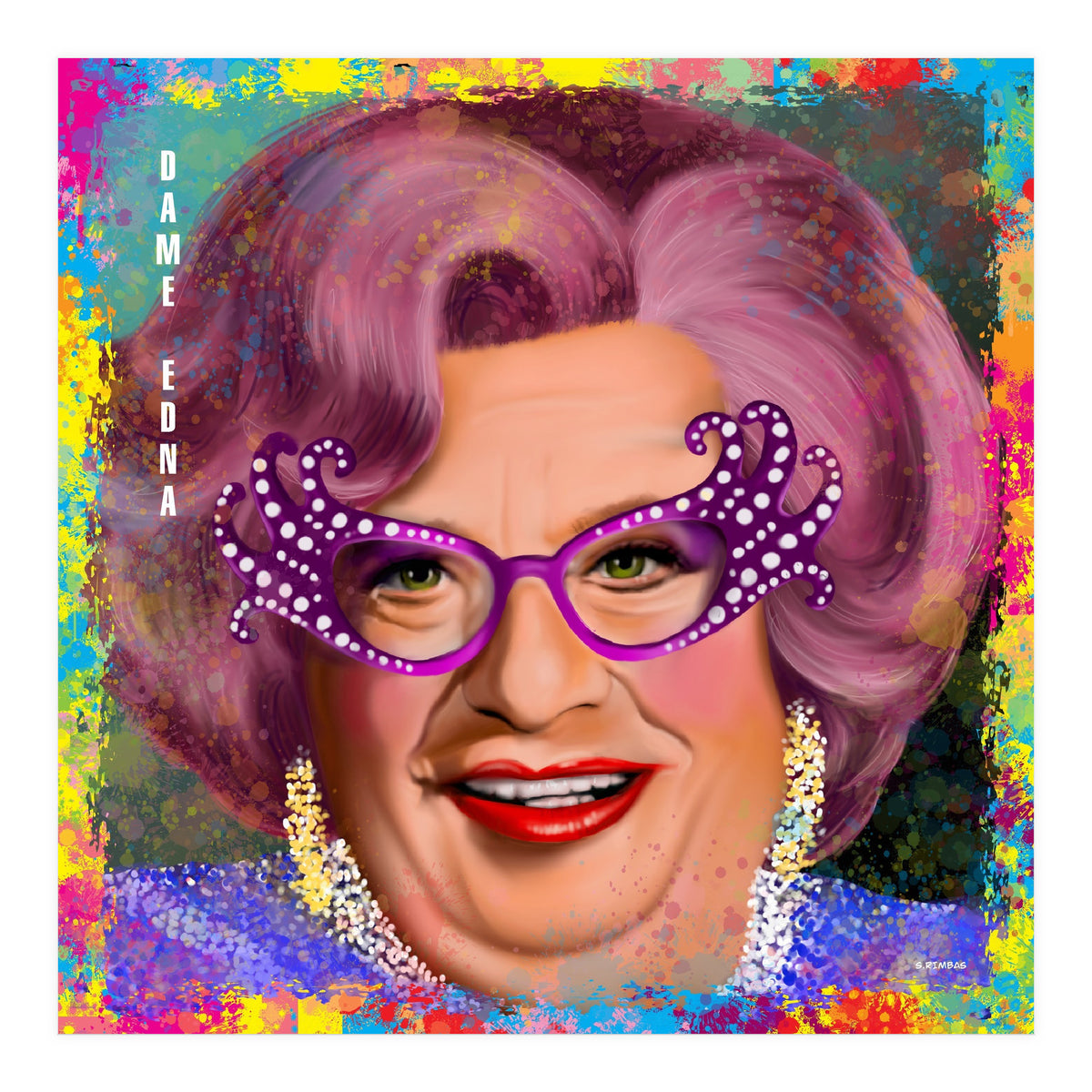 Dame Edna (Print Only)