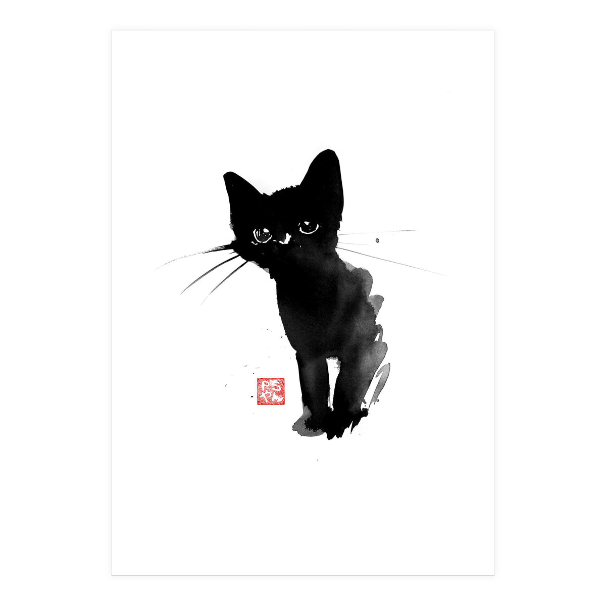 Rough Cat (Print Only)