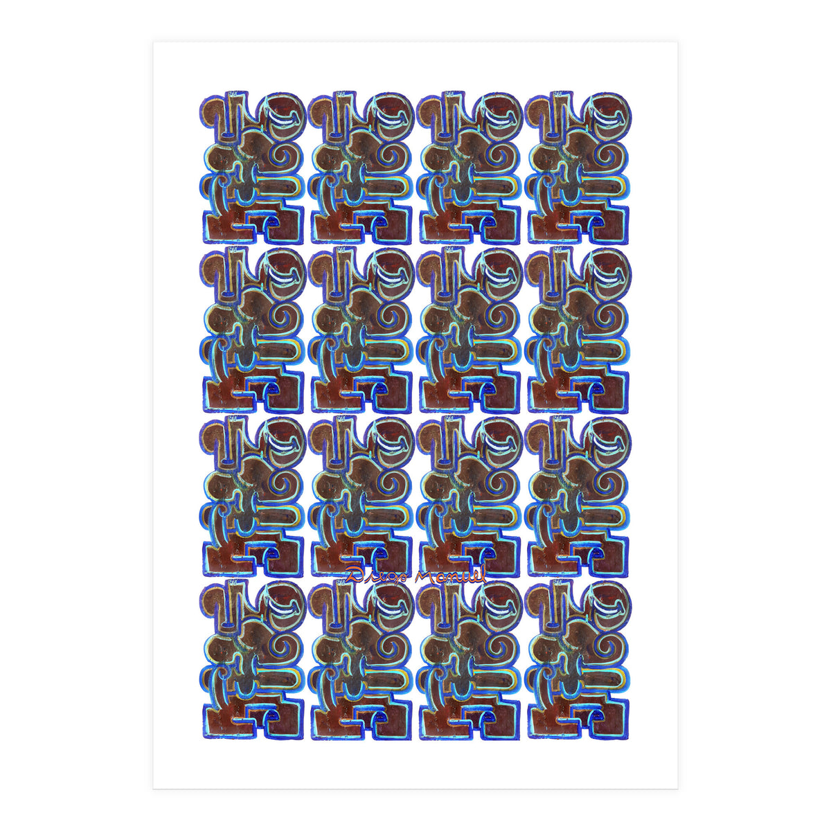 Garffiti 21 Tapiz D (Print Only)