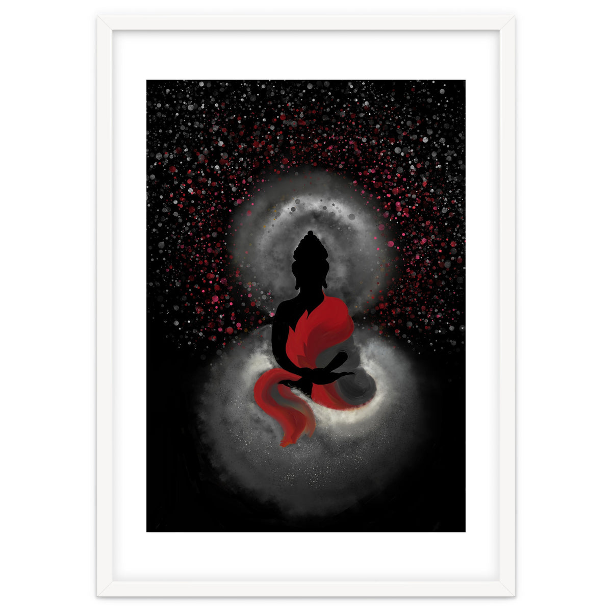 Cosmic Buddha Red