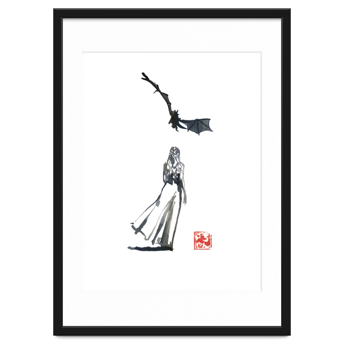 daenerys targaryen and the dragon