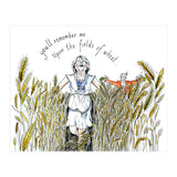 Upon The Fields Of Wheat (Print Only) thumbnail