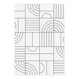 My Favorite Geometric Patterns No.19 - White (Print Only) thumbnail