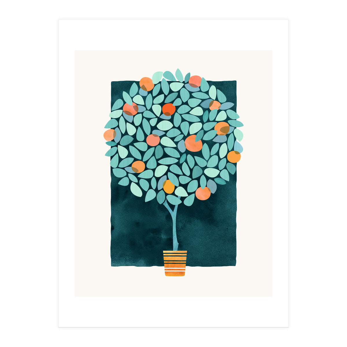Orange Tree At Midnight (Print Only)