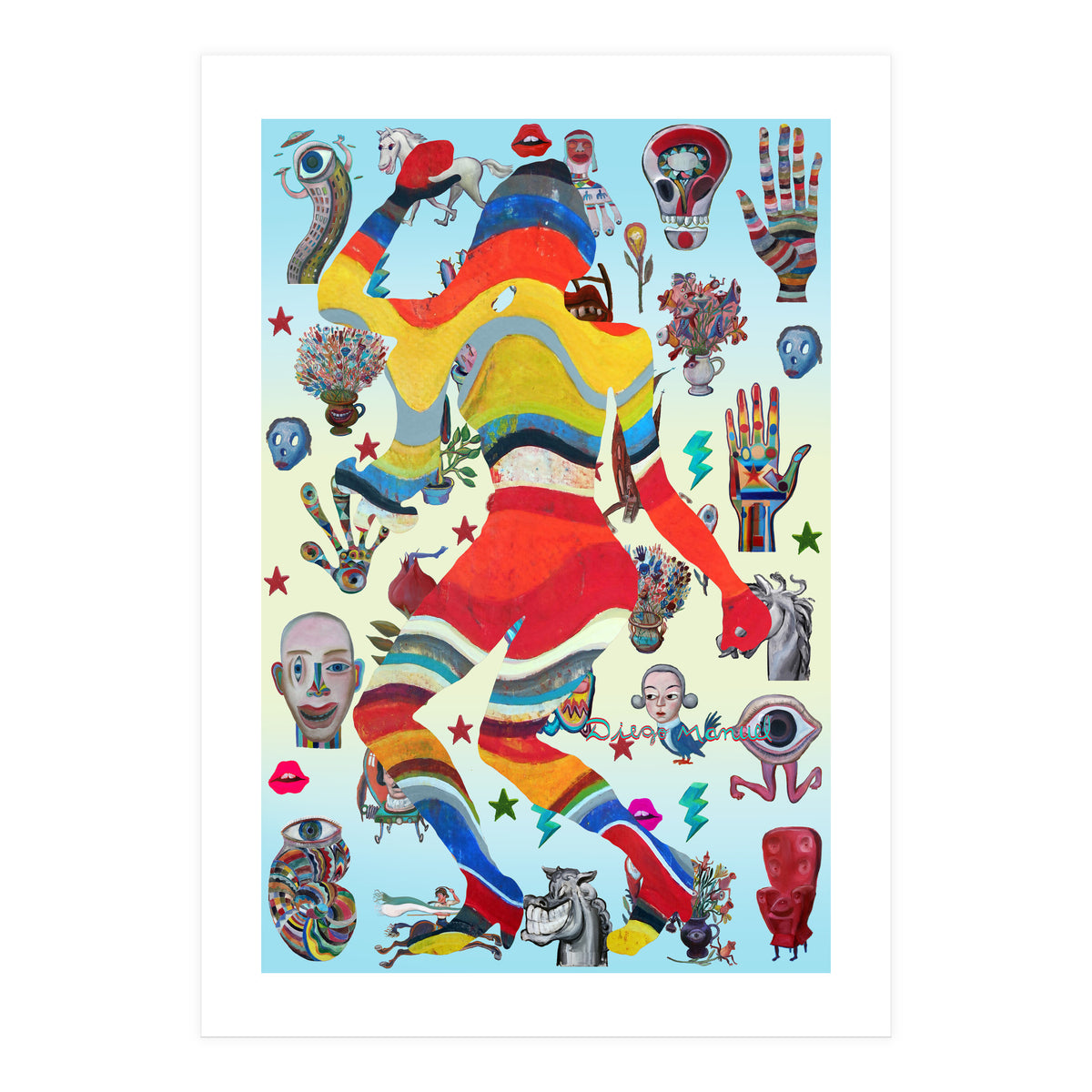 Dance Girl C 9 (Print Only)