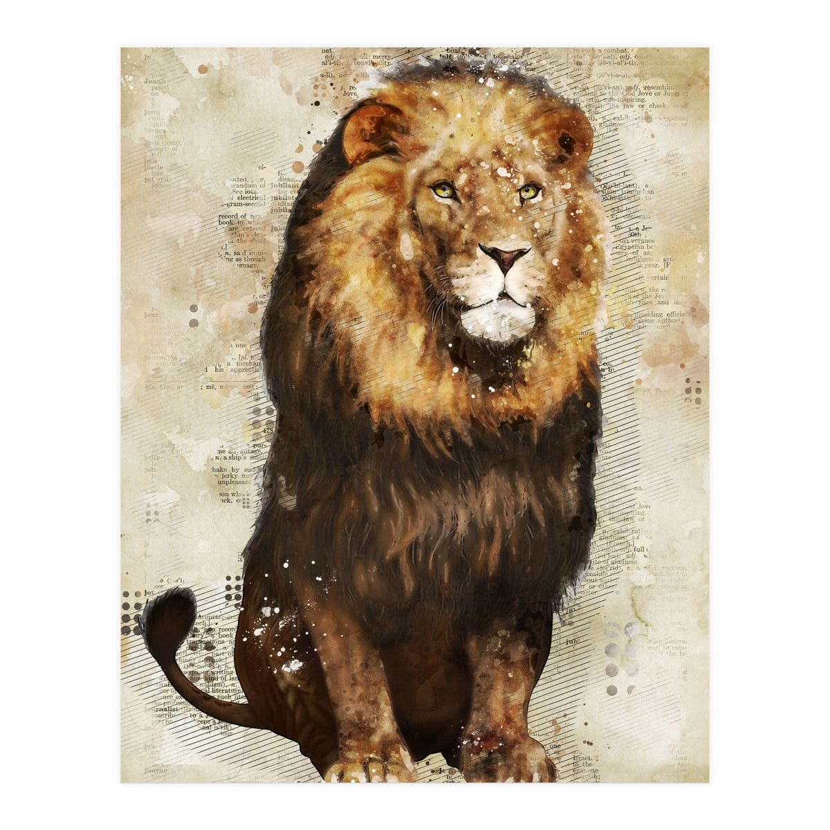 Lion (Print Only)