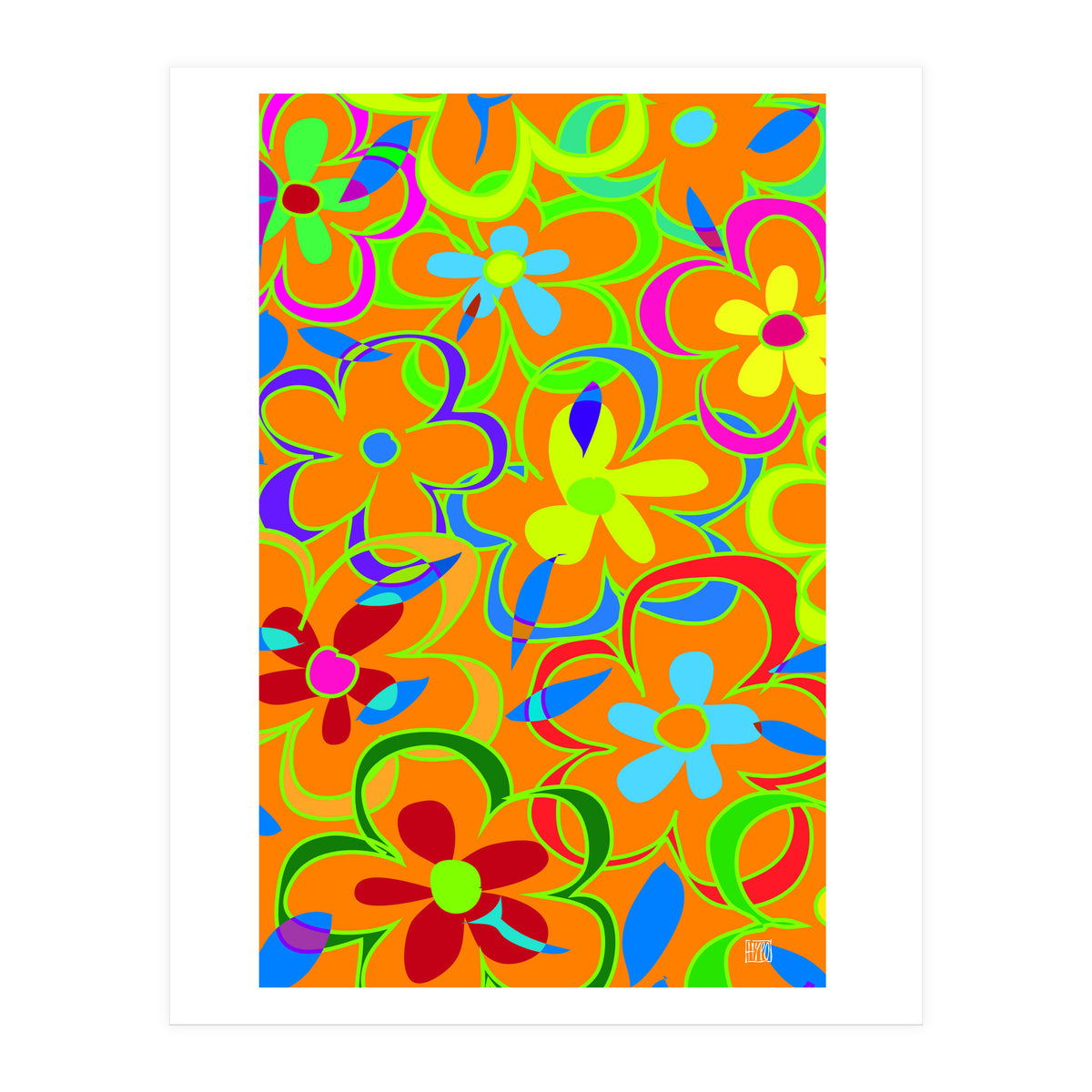 Les Fleurs 1 (Print Only)