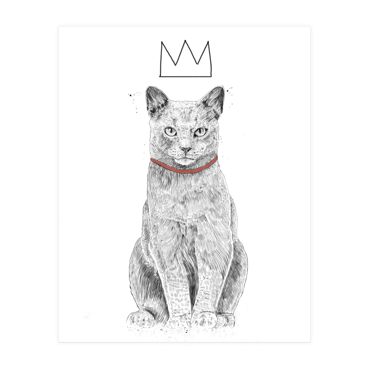 King Of Everything (bw) (Print Only)