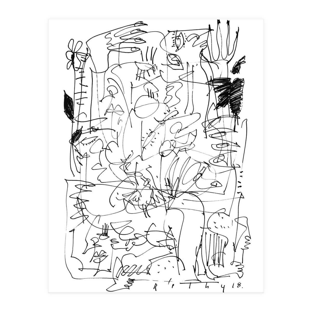 Scouts - b&w (Print Only)