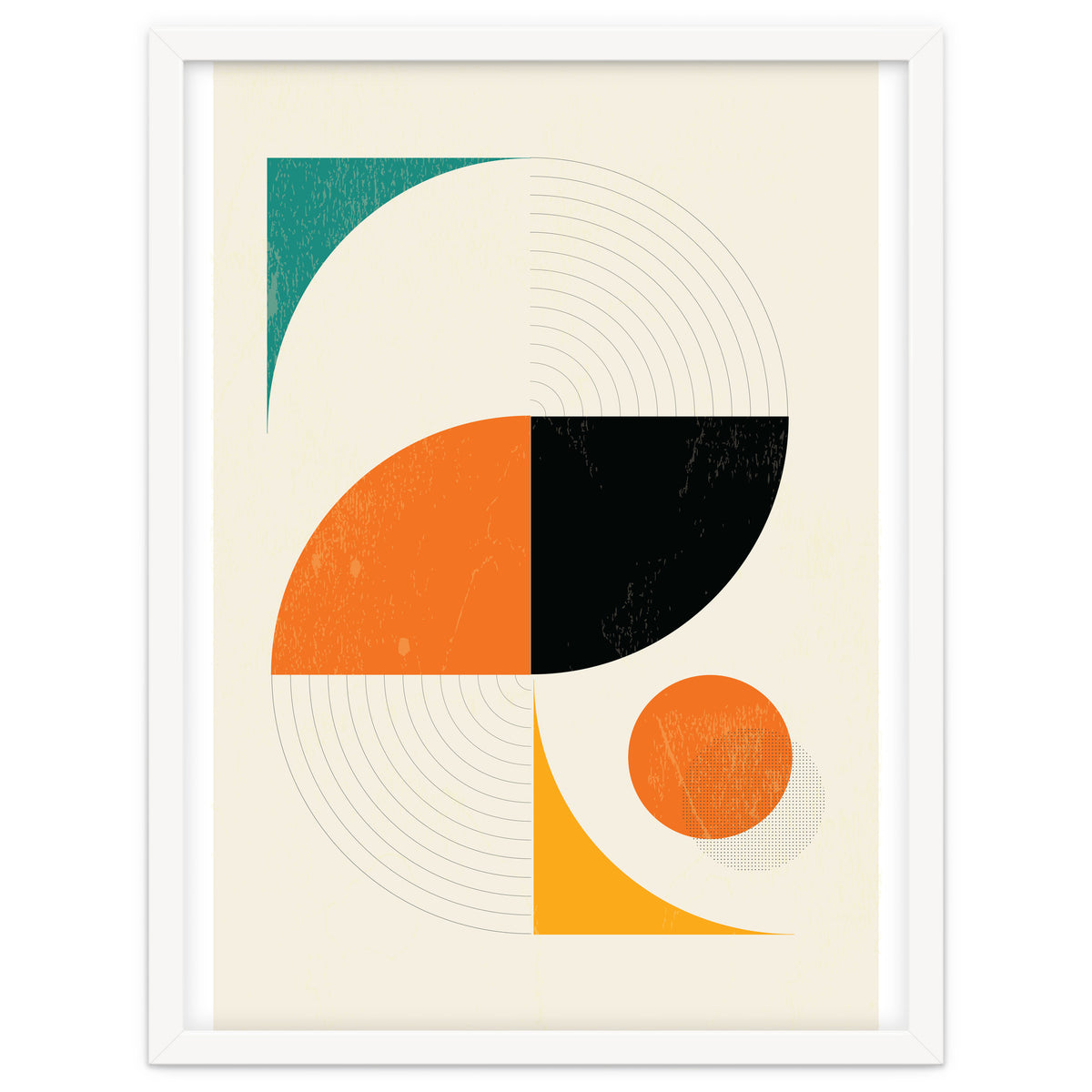Mid Century Modern Abstract Pop