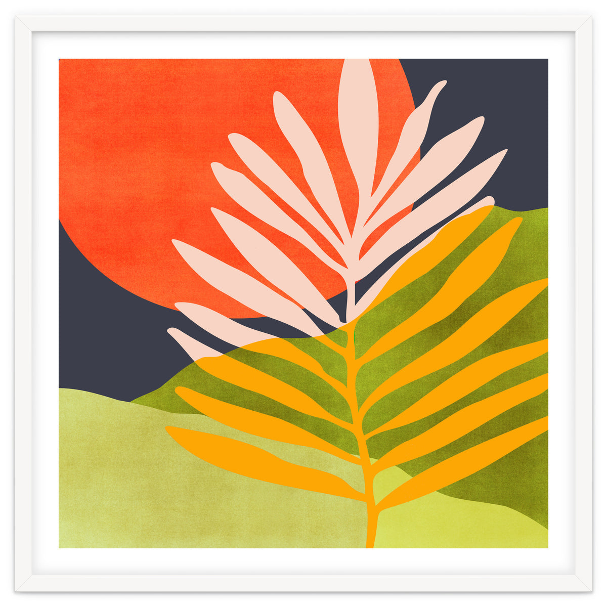 Maximal Sunset Scene