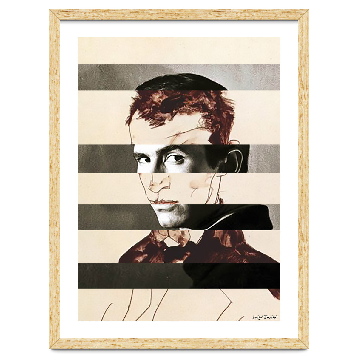 Egon Schiele's Self Portrait & Anthony Perkins