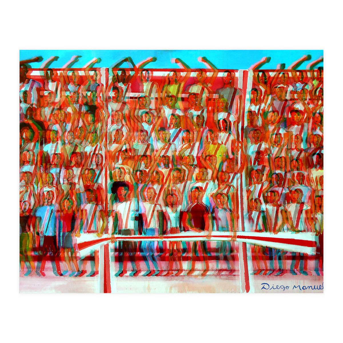 Hinchada De La Banda Roja 3 (Print Only)