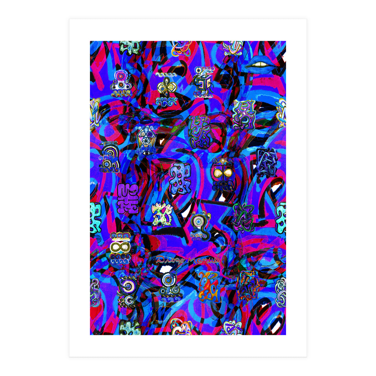 Pop Abstract A 37 (Print Only)